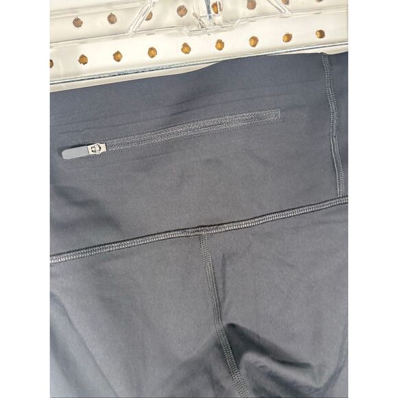 Lululemon Run to Reset Tight 25" Leggings Black Frozen Island Gym Workout Size 6 - Picture 7 of 9